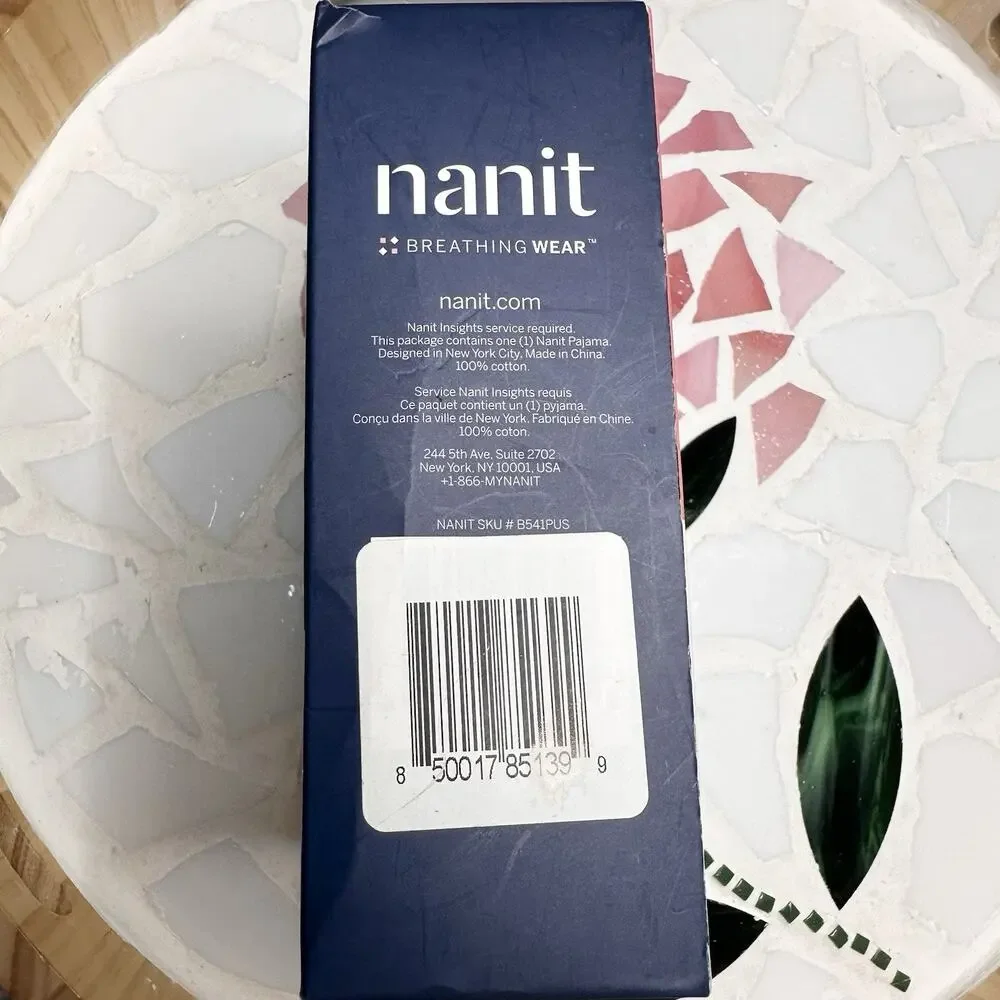 Nanit Breathing Wear Baby Pajamas in Blush Pink (Size 6-9 Months) BRAND NEW